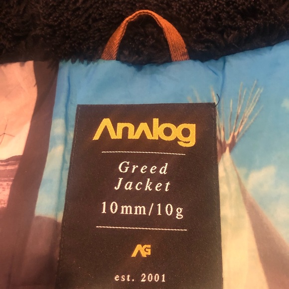 Analog Snowboard “Greed” Jacket - Picture 5 of 6